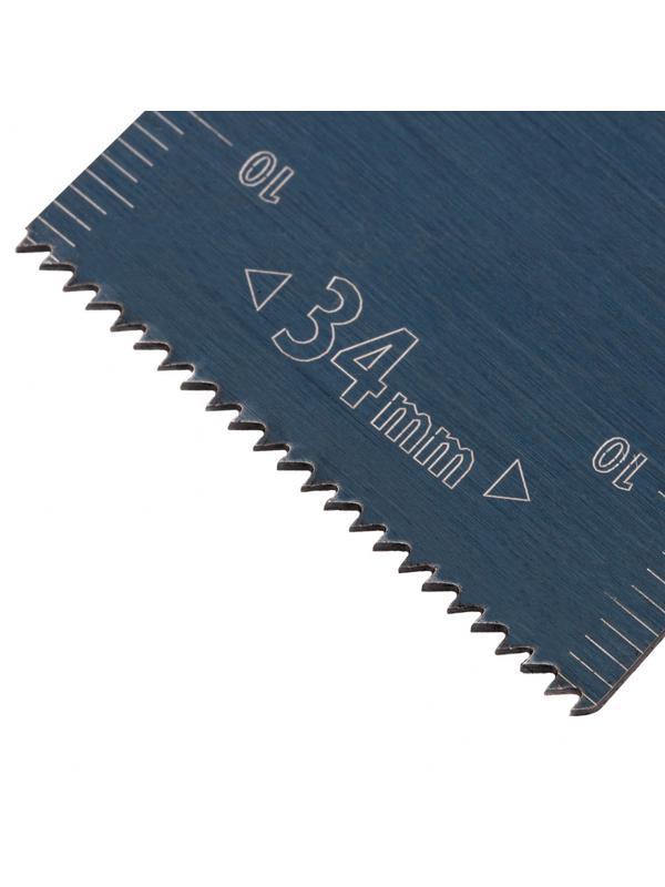 Насадка для МФИ режущая пазовая прямая, HCS, по дереву, 34 х 1.4 мм, мелкий зуб Denzel