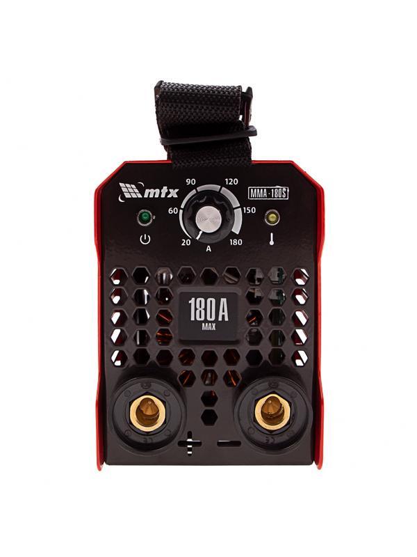 Инверторный аппарат дуговой сварки MMA-180S, 180 А, ПВ60%, диаметр электрода 1,6-4 мм MTX