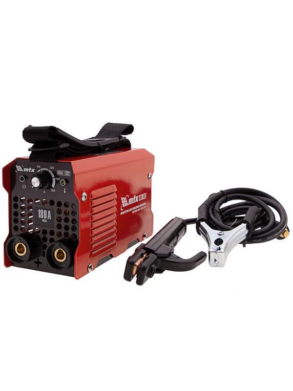 Инверторный аппарат дуговой сварки MMA-180S, 180 А, ПВ60%, диаметр электрода 1,6-4 мм MTX