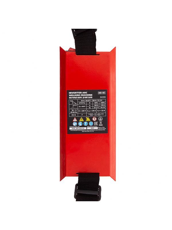 Инверторный аппарат дуговой сварки MMA-180S, 180 А, ПВ60%, диаметр электрода 1,6-4 мм MTX