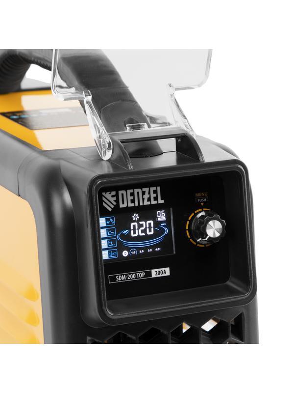 Аппарат инвертор. дуговой сварки SDM-200 Top, 200 А, ПВ 80%// Denzel