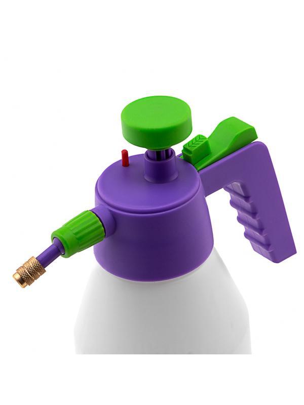 Опрыскиватель ручной, усиленный 2 л, с насосом, поворотный распылитель, клапан сброса давления Palisad