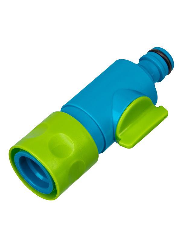 Соединитель штуцерный, с переключателем, Palisad Luxe