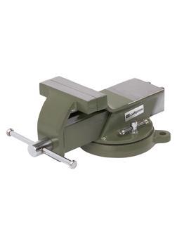 Тиски слесарные, 100 мм, стальные, поворотные// Сибртех