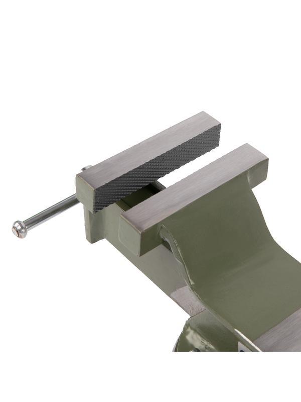 Тиски слесарные, 100 мм, стальные, поворотные// Сибртех