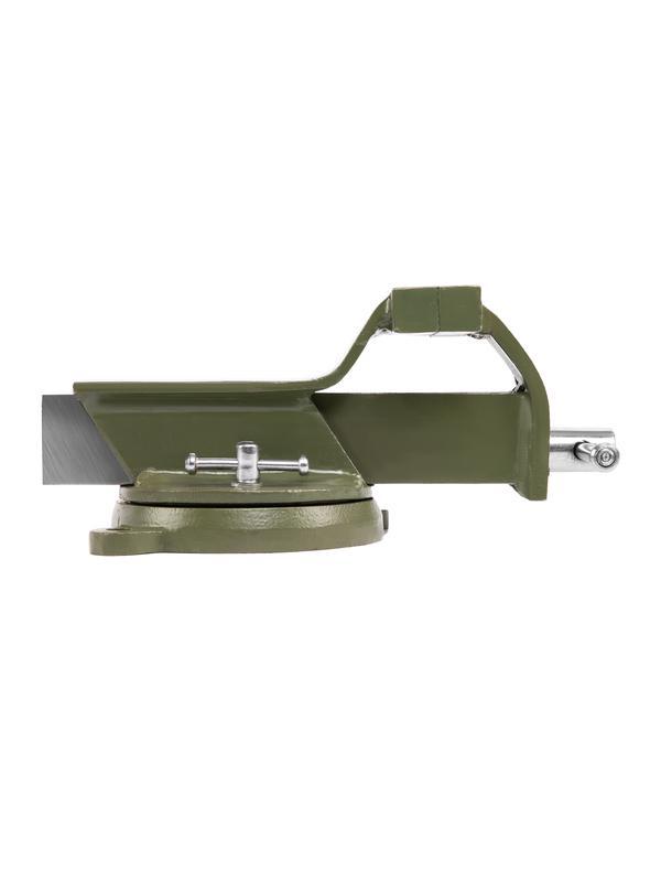 Тиски слесарные, 100 мм, стальные, поворотные// Сибртех