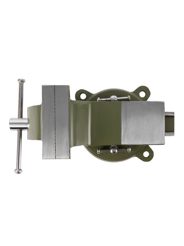 Тиски слесарные, 100 мм, стальные, поворотные// Сибртех