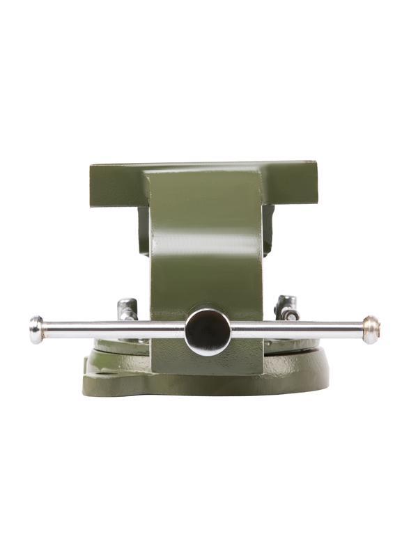 Тиски слесарные, 100 мм, стальные, поворотные// Сибртех