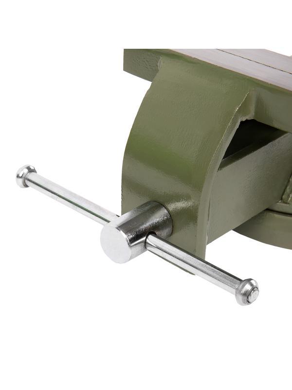 Тиски слесарные, 100 мм, стальные, поворотные// Сибртех