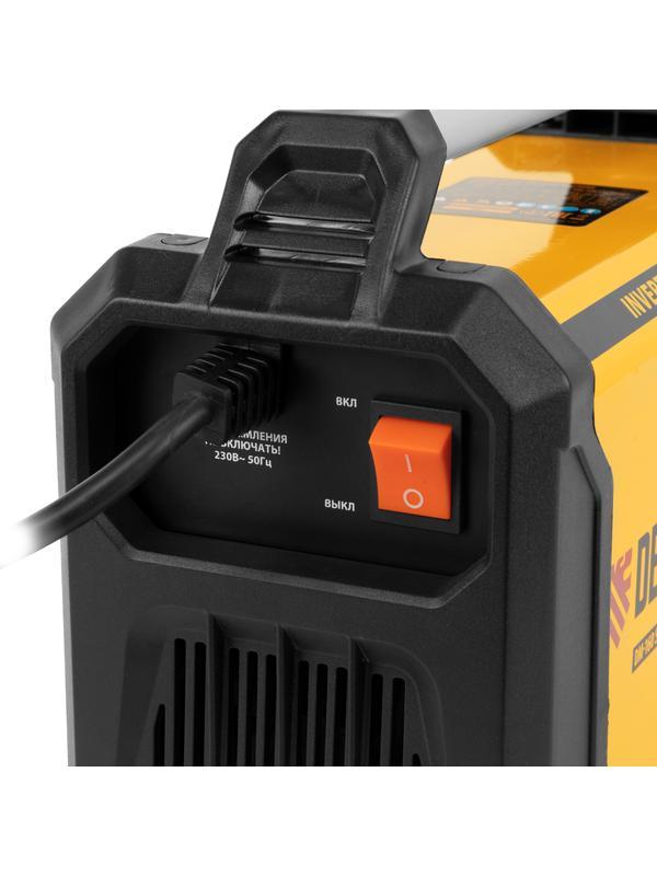 Аппарат инвертор. дуговой сварки DM-160 Standart, 160 А, ПВ 60%// Denzel