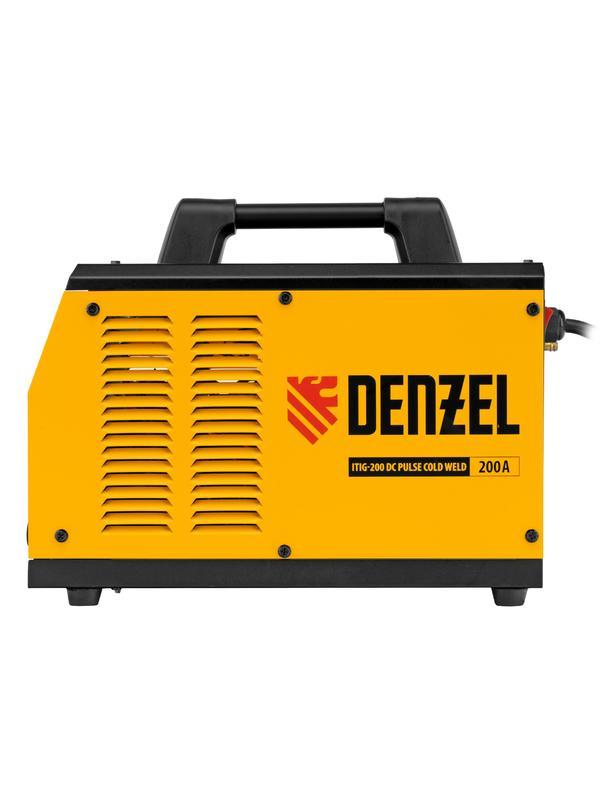 Аппарат инвертор. аргонодуговой сварки ITIG-200 DС Pulse Cold Weld, 200 А, ПВ 60%// Denzel