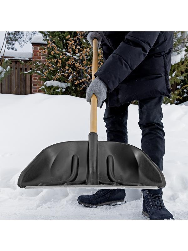 Лопата для уборки снега пластиковая PROFI, 410 х 405 мм, без черенка, Россия, Сибртех