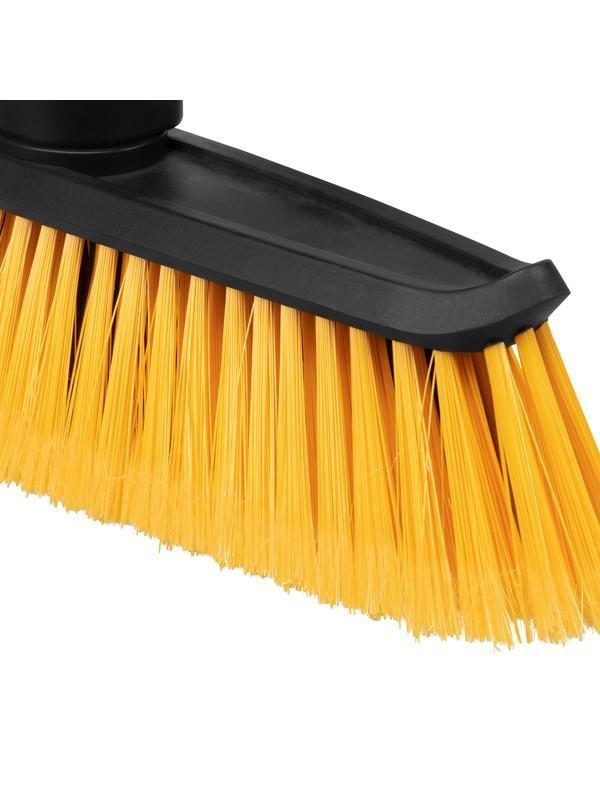 Щетка-сметка со скребком, телескоп, поворотная голова, 750-1120 мм Denzel