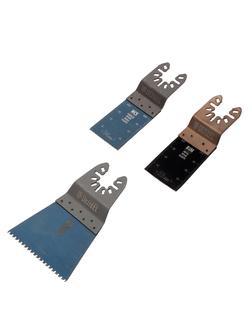 Набор насадок для МФИ по дереву и металлу, 3 шт Denzel