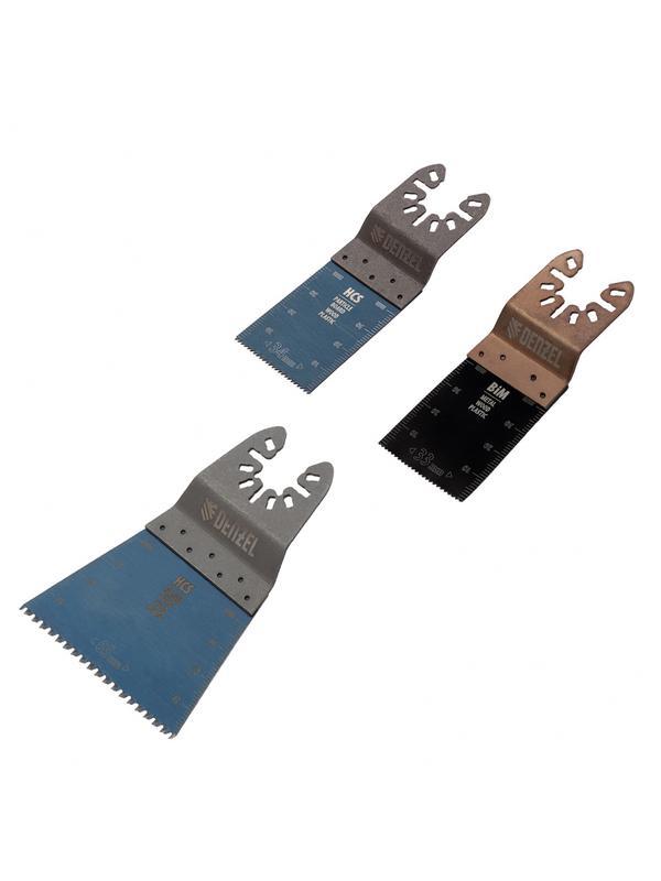 Набор насадок для МФИ по дереву и металлу, 3 шт Denzel