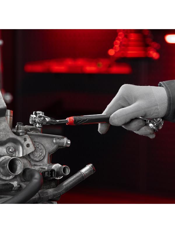 Ключ универсальный 48 в 1, СrV, 8-19мм, Spline Matrix