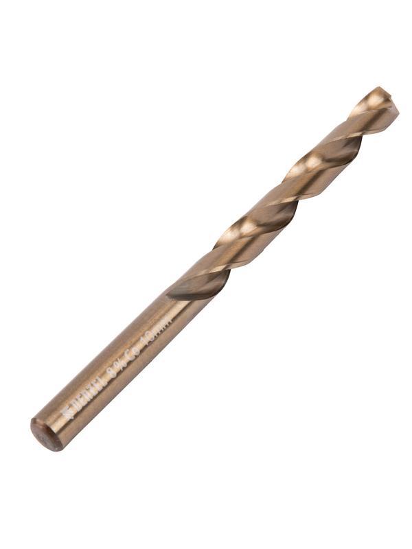 Сверло по металлу, 10 мм, HSS Co-8%// Denzel