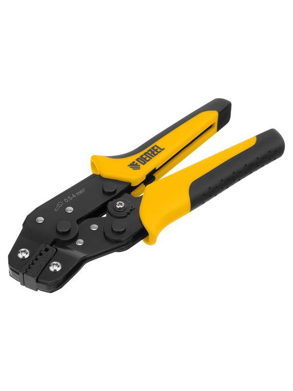 Клещи для обжима наконечников штыревых НШВ, НШВИ, НШВИ-2, 0,5-4 мм2 Denzel