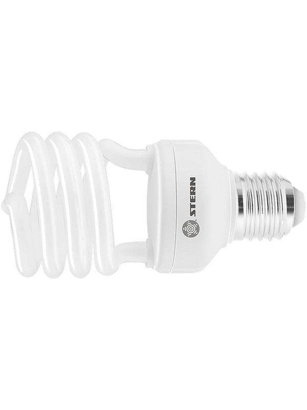 Лампа компактная люминесцентная, полуспиральная, 15 W, 4100K, E27, 8000ч Stern