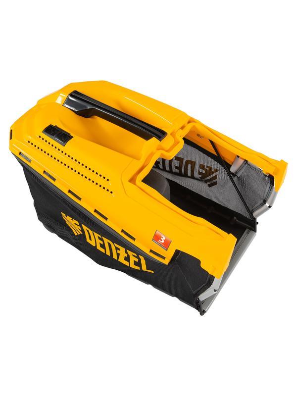 Газонокосилка бензиновая GLD-520SP-BS, 163 см3, Briggs Stratton, ширина 52 см, привод, 60 л Denzel