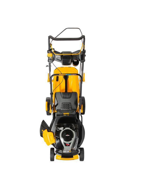 Газонокосилка бензиновая GLD-520SP-BS, 163 см3, Briggs Stratton, ширина 52 см, привод, 60 л Denzel