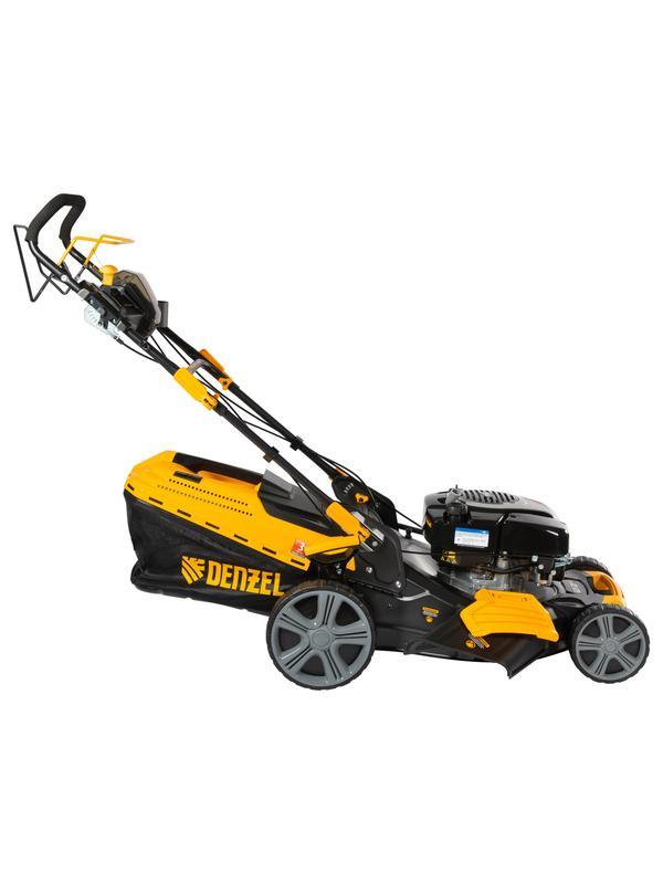 Газонокосилка бензиновая GLD-520SP-BS, 163 см3, Briggs Stratton, ширина 52 см, привод, 60 л Denzel