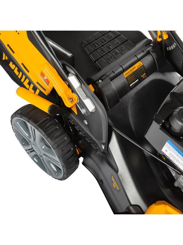 Газонокосилка бензиновая GLD-520SP-BS, 163 см3, Briggs Stratton, ширина 52 см, привод, 60 л Denzel