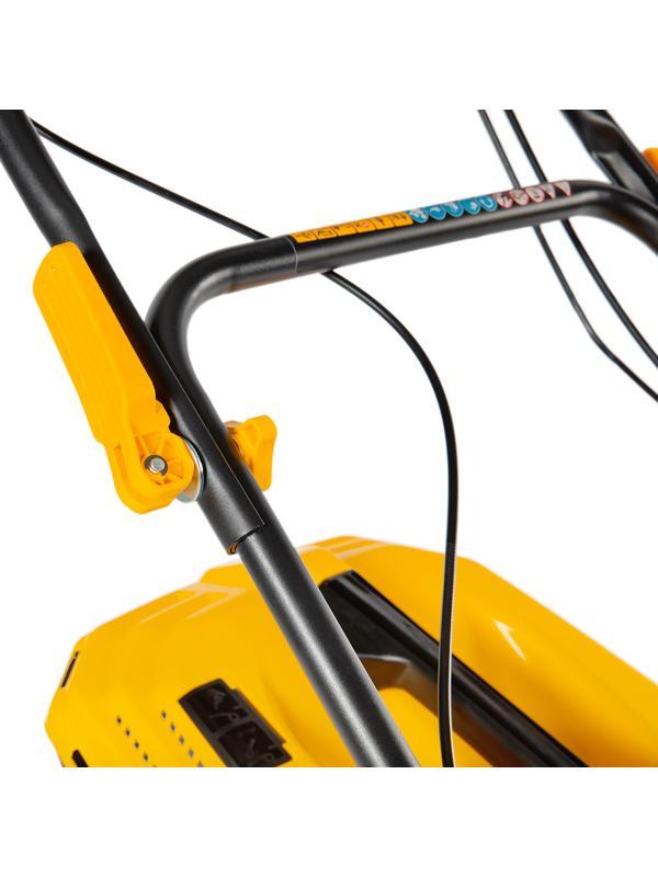 Газонокосилка бензиновая GLD-520SP-BS, 163 см3, Briggs Stratton, ширина 52 см, привод, 60 л Denzel