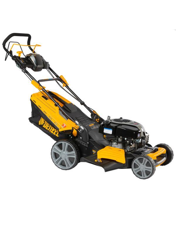 Газонокосилка бензиновая GLD-520SP-BS, 163 см3, Briggs Stratton, ширина 52 см, привод, 60 л Denzel