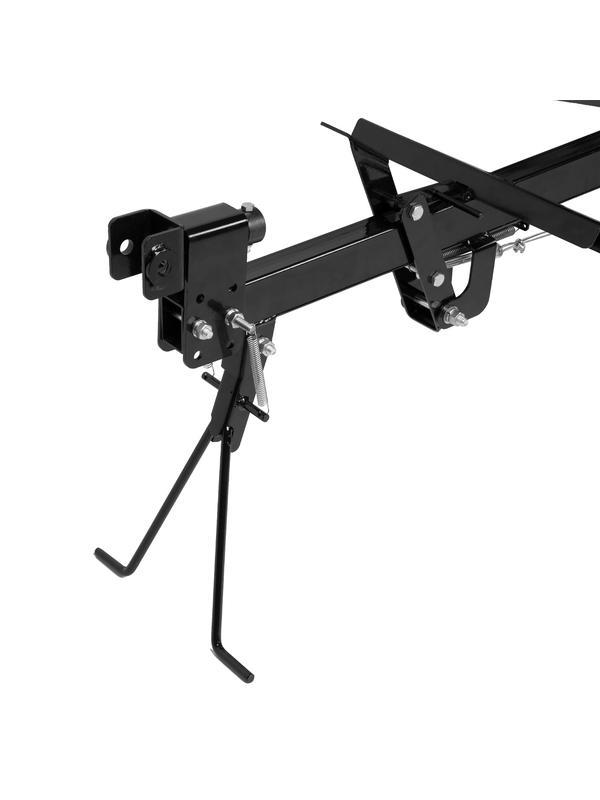 Прицеп для мотоблока TT-500, оцинк., груз. 500 кг, рег. сцепка, колеса 4.00-10, в упаковке Denzel