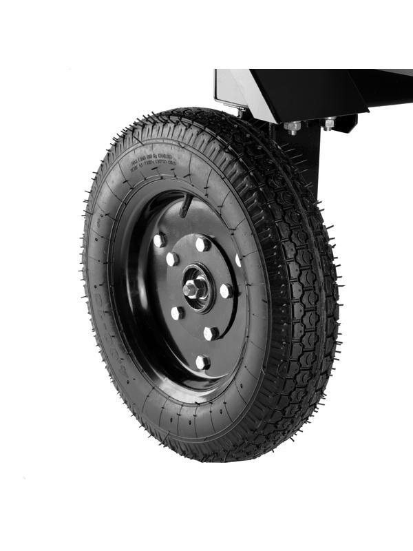 Прицеп для мотоблока TT-500, оцинк., груз. 500 кг, рег. сцепка, колеса 4.00-10, в упаковке Denzel