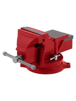 Тиски слесарные, 100 мм, поворотные, с наковальней// Matrix