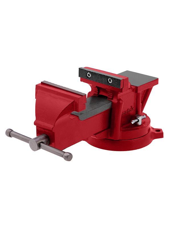 Тиски слесарные, 100 мм, поворотные, с наковальней// Matrix