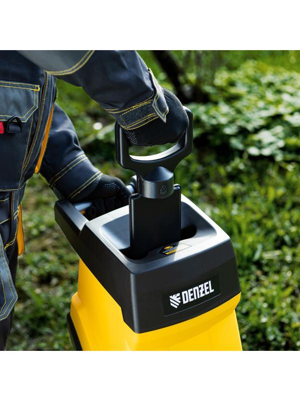 Измельчитель садовый электрический ECS-2500, 2500 Вт, 45 мм Denzel
