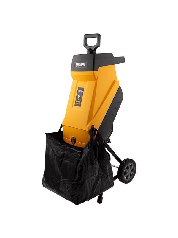 Измельчитель садовый электрический ECS-2500, 2500 Вт, 45 мм Denzel