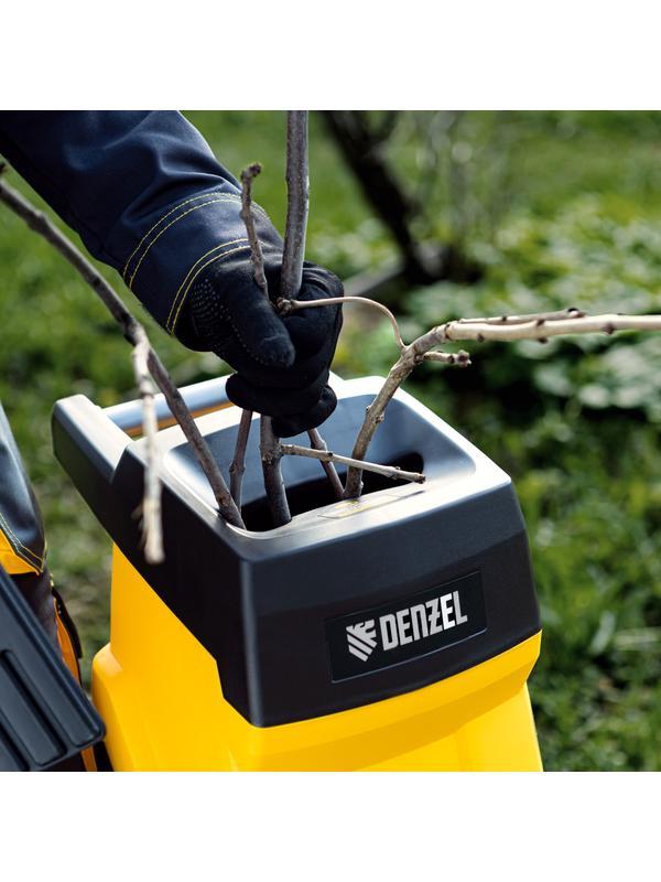 Измельчитель садовый электрический ECS-2500, 2500 Вт, 45 мм Denzel