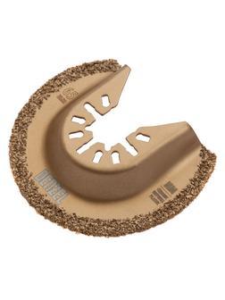 Насадка для МФИ режущая полукруг, HM, по плитке, 63 мм Denzel