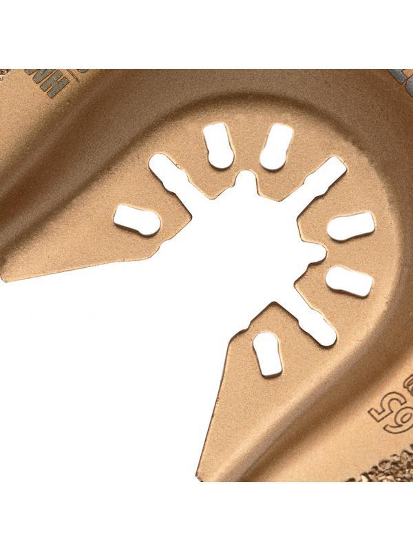 Насадка для МФИ режущая полукруг, HM, по плитке, 63 мм Denzel