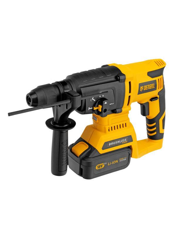 Перфоратор аккумуляторный BLRH-IB-26 Li-Ion, 18 В Denzel