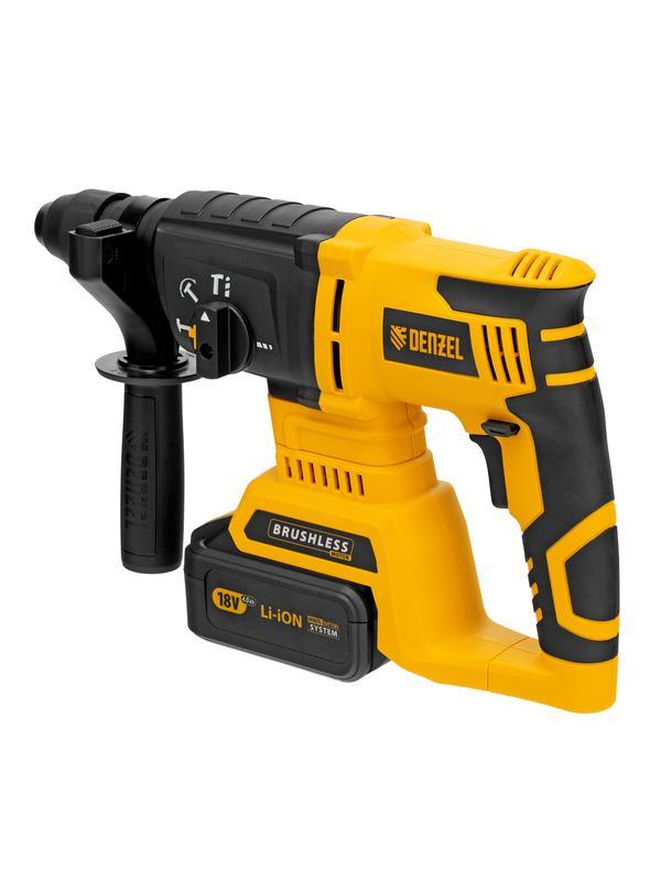 Перфоратор аккумуляторный BLRH-IB-26 Li-Ion, 18 В Denzel