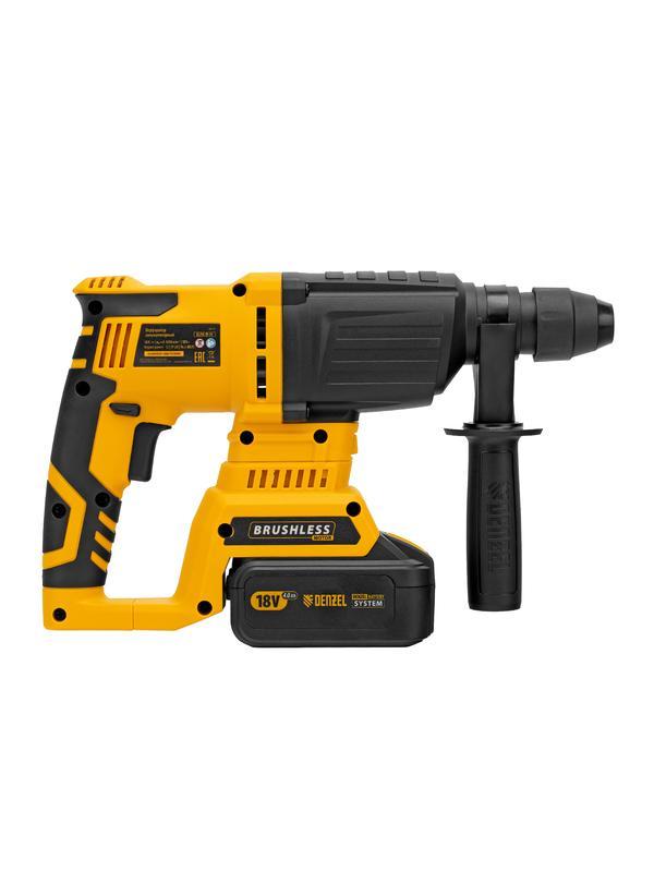 Перфоратор аккумуляторный BLRH-IB-26 Li-Ion, 18 В Denzel