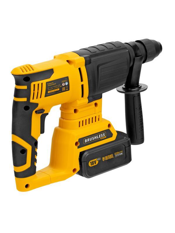 Перфоратор аккумуляторный BLRH-IB-26 Li-Ion, 18 В Denzel