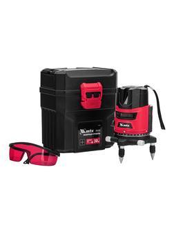 Лазерный уровень CRX-30R, 30 м, красный луч, батарейки, резьба 5/8