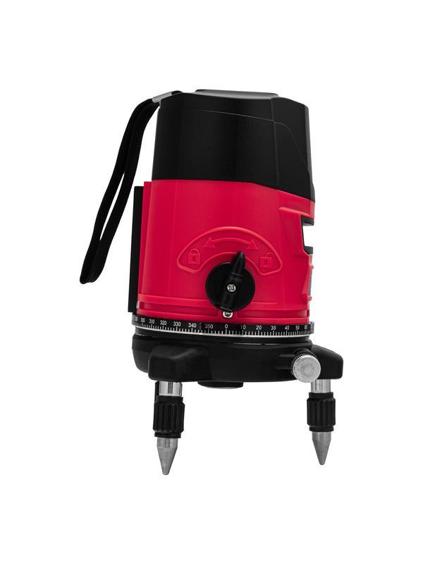 Лазерный уровень CRX-30R, 30 м, красный луч, батарейки, резьба 5/8