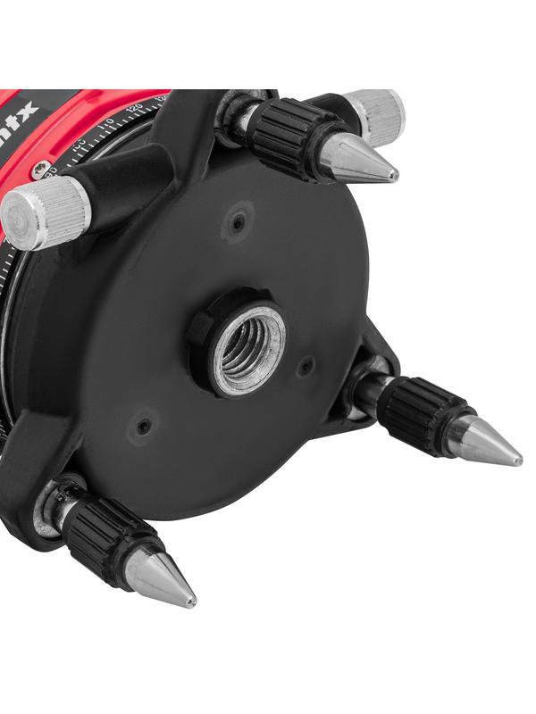 Лазерный уровень CRX-30R, 30 м, красный луч, батарейки, резьба 5/8