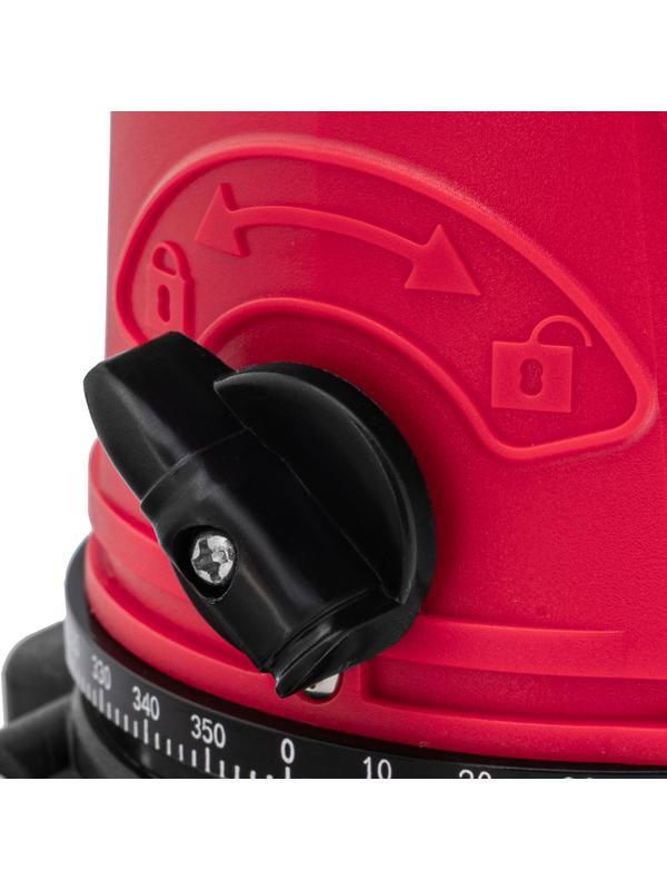 Лазерный уровень CRX-30R, 30 м, красный луч, батарейки, резьба 5/8