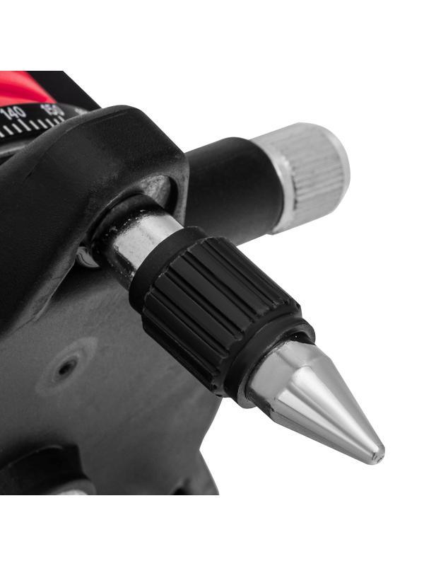 Лазерный уровень CRX-30R, 30 м, красный луч, батарейки, резьба 5/8