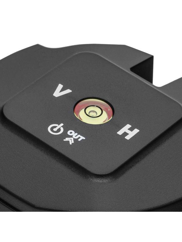 Лазерный уровень CRX-30R, 30 м, красный луч, батарейки, резьба 5/8