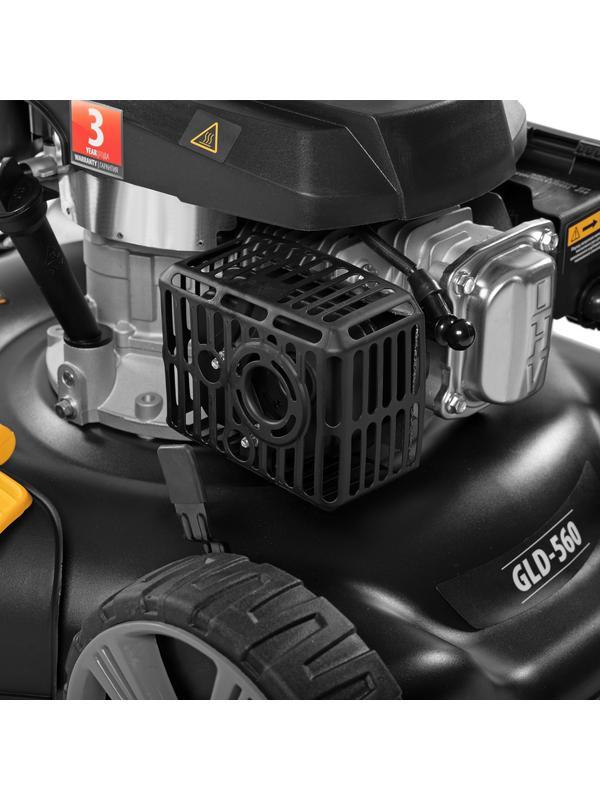 Газонокосилка бензиновая GLD-560, 196 см3, ширина 56 см Denzel