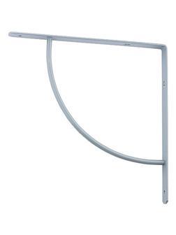 Кронштейн арочный, выгнутый, 250 х 250 х 20 мм, серый Сибртех